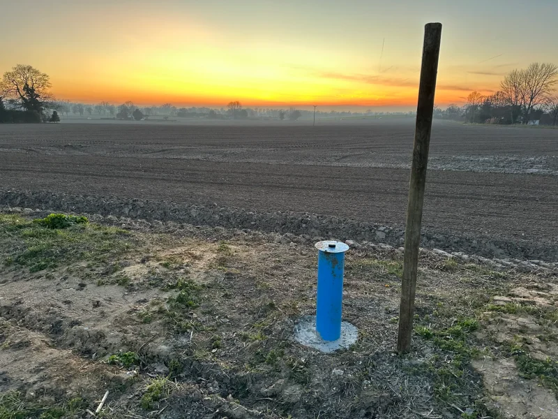 GW OBH installation at Potato field